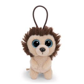 Glubschis School Cone Cuddly Toy Pendant 9 cm, Unicorn Milky Fairy, Dragon McDamon, Parko, Owl Rosina, Twila as Back to School Gift, Key Ring with Large Glitter Eyes (Cliff)