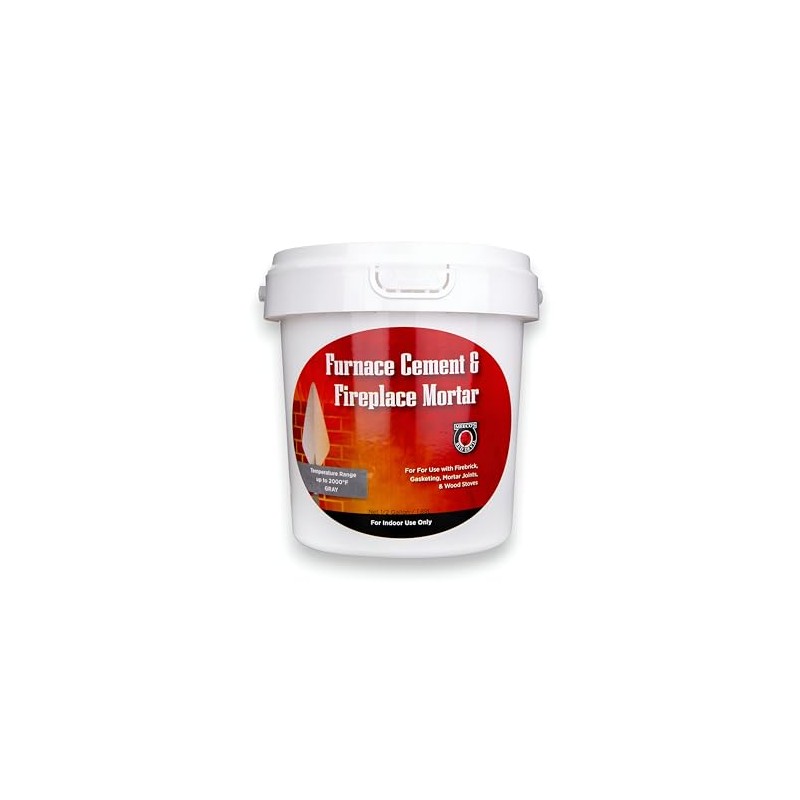 Meeco's Red Devil 1355 Gray Furnace Cement & Fireplace Mortar