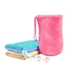 Linkidea 3 Pieces Mesh Soap Scrubber Bag, Soap Saver Bag,