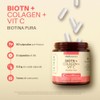 Biotina Pura Colageno Hidrolizado Capsulas Vitalbotanics Suplemento Multivitaminico Vitamina Hombre