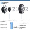 ECCPP 2X 5x5.5 to 5x5 Wheel Spacers Adapters 5 Lug