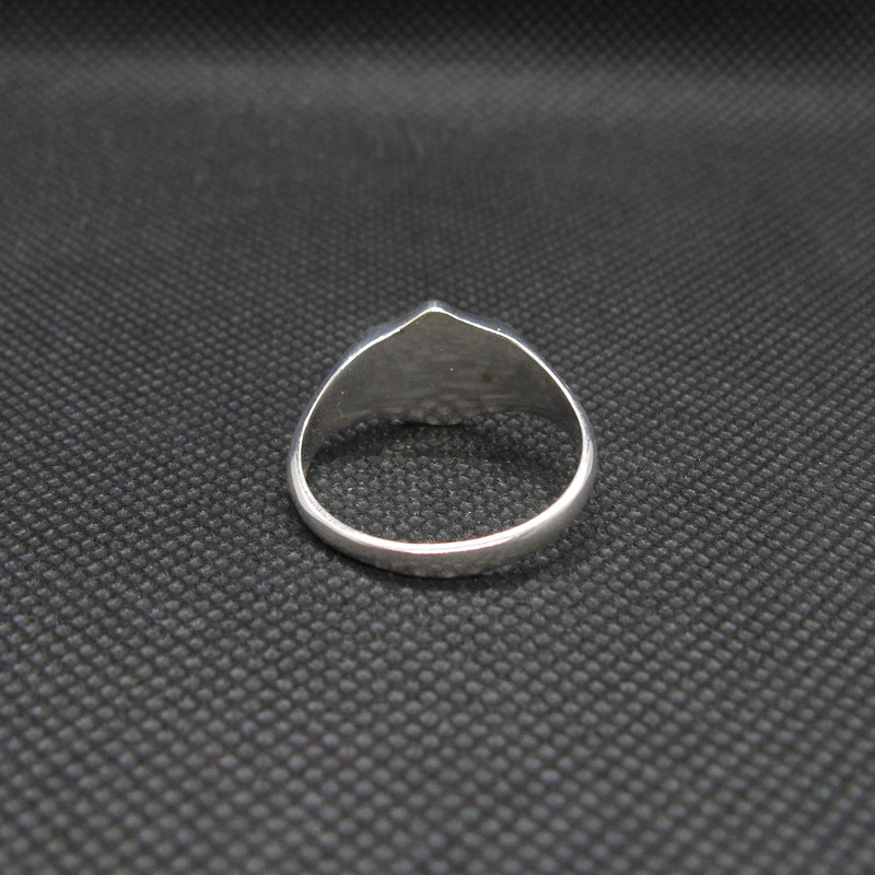 Sterling Silver Ring Poseidon Symbol Trident Solid Genuine Hallmarked 925