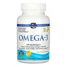 Nordic Naturals Omega-3 690 Mg Nordic Naturals Limón 60 Geles Cápsulas blandas