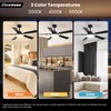 Conciseer 52 Inch Ceiling Fans with Lights and Remote for