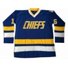 Hanson Brothers Hockey Jersey 16 Charlestown Chiefs 17 Jeff Slap