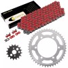 Kawasaki Red Drive Chain And Sprocket Kit for Kawasaki Vulcan
