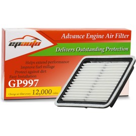EPAuto GP997 (CA9997) Panel Engine Air Filter, Compatible with Subaru Impreza (2008-2016), Legacy (2005-2019), Outback (2005-2019), WRX (2015-2018), Forester (2009-2018), Tribeca (2008-2014)