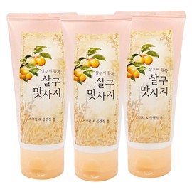 Debon 드봉 살구씨 듬뿍 살구맛사지 스크럽 클렌징 폼 120g x3개 b3 Debon Scrub Cleansing Foam Rich in Apricot Kernel 120g x 3
