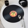 MikaMax - Vinyl Placemats - Round Record Placemats - Table