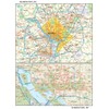 Washington, DC Wall Map - 11.5" x 14.75" Paper