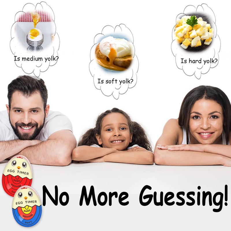 Lasubst Egg Timer That Goes in Water for Soft Medium