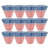 Seta Direct, 3.5-Inch Patriotic Cone Shape Mini Paper Lantern for