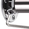 1 Pair (2 Pieces) Cupboard Rail Bearings Chrome-Plated Shiny for