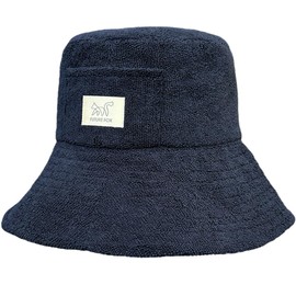 FUTUREFOX SAUNA Hat, Men's, Women's, Towel Fabric, Sauna Hat, Washable, Large Size, Pockets