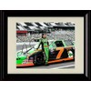 Danica Patrick Autograph Promo Print - Standking Alongside #7 Car