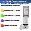 Universal Wireless Garage Door Keypad, Keyless Entry for Liftmaster/Chamberlain/Craftsman Openers,5