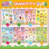 378 PCS Easter Stickers for Kids, Spring Stickers Assorted Easter