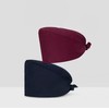 Meichoon Scrub Cap 2PCS Button Work Cap with Elastic Band