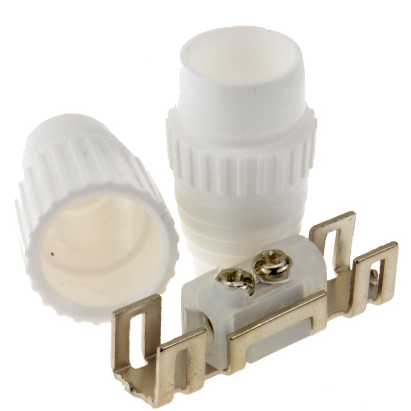 kenable Coaxial Screw Coupler Joiner for Connecting Bare Ended Coax