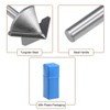 uxcell 90 Degree V-Groove Router Bit 32mm Dia with 6mm