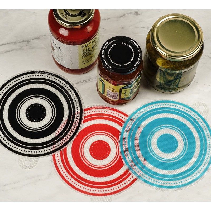RSVP International Silicone Multi-Purpose Kitchen Tool Jar Opener/Non Skid Pad,