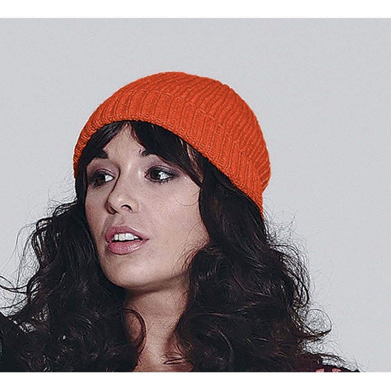 Beechfield Unisex B460.FNA Trawler Beanie - Black, One Size