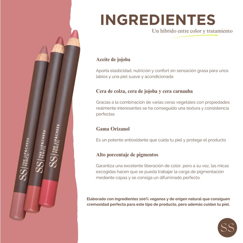 SS| Double S Beauty – The Lip&Cheek Pencil | Lipliner