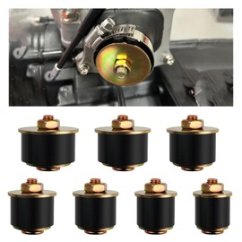 7PCS Rubber Expansion Freeze Plugs Kit,3/4" 7/8" 1" 1-1/8" 1-1/4" 1-3/8" 1-1/2" Freeze Plug Replacement,Universal Rubber Plugs Automotive for 19mm-41mm Inner Diameter Hole
