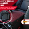 Piburth Car Center Console Armrest Pad, 12.6X 7.2 Inch PU