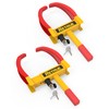RETRUE Trailer Wheel Lock Clamp, Tire Lock Anti Theft for
