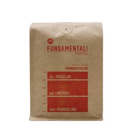Humbucker Blend - Roasted by Fundamental Coffee Company - Freshly Ground Coffee - 12 Ounce Bag