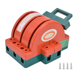 380V 3 Pole Disconnect Knife Switch, Simple Installation Electric Knife Switch, Double Throw Power Supply Safety Control Interruptor RPSHK11-63A