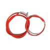 AARNAV Red Brake Cable Set FRONT REAR BMX MTB BIKE