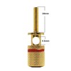 GeeSo 8pcs 34.5mm Brass Gold Plated Speaker Terminal Binding Support