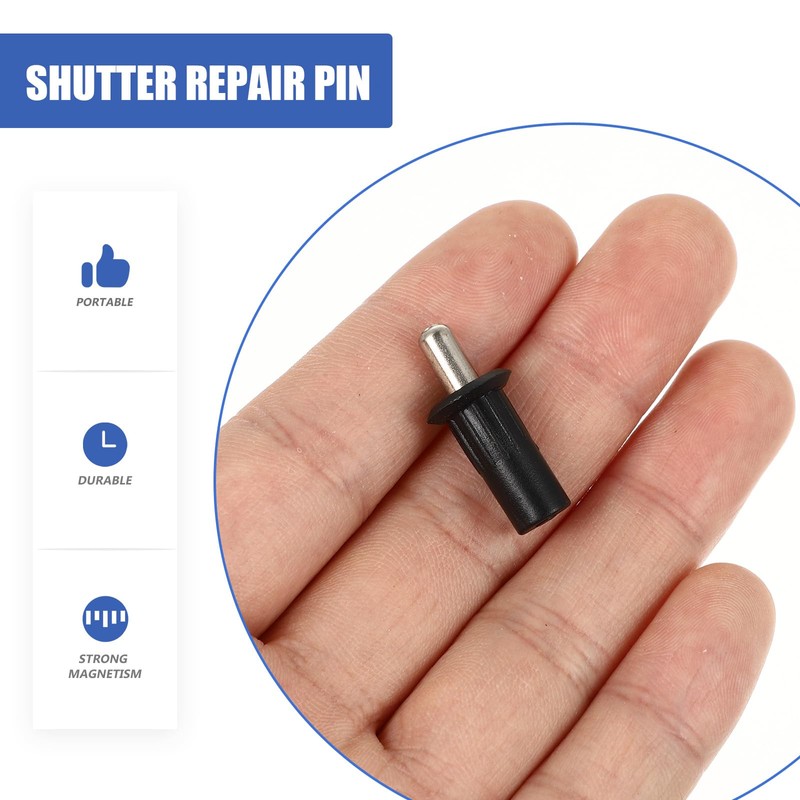 Housoutil Spring Loaded Shutter Pins, 30PCS Shutter Repair Pins, Small