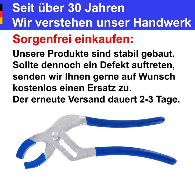 Syphon Pliers Adjustable 235 mm Fitting Pliers Sanitary Pliers Fitting