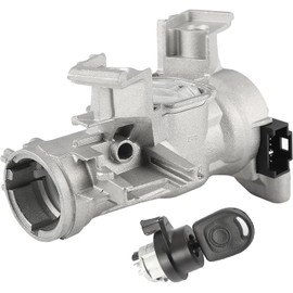 FOR VW GOLF MK5 MK6 2004-2013 IGNITION STARTER SWITCH STEERING LOCK BARREL & KEY