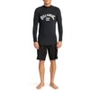 Billabong Logo Surf LSRashguard Men's Dark Blue-XXL