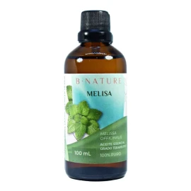 B Nature Aceite Esencial De Melisa Puro 100% Y Natural 100 Ml Bnature