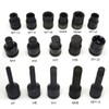 JEUCLEL 16PCS Universal Master Brake Caliper Socket Set, 1/2" Square
