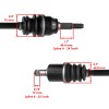 Caltric Front Left and Right CV Axle for John Deere