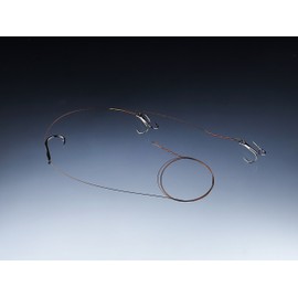 Balzer Matzes Long Throwing System 70 cm 9 kg – Pike Leader for Bottom Fishing with Bait Fish, Steel Leader for Pike Fishing, Pike Assembly, Hook Size/Bait Size: Size 2/L for Baits of Approx. 14-20 cm