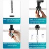 EKRTE Matte Black Drinking Water Faucet for Kitchen Sink, Brass