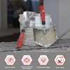 SUMED Drywall Corner Trowel 2 PC,SUMED 4'' Inside & Outside