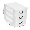VICASKY Elegant Desk Organizer White Desktop Storage for Cosmetics Sundries