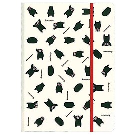 Pilot PL-F03-50S-K1 Kumamoto Support Project Kumamon Carrying Holder, A4, Bifold