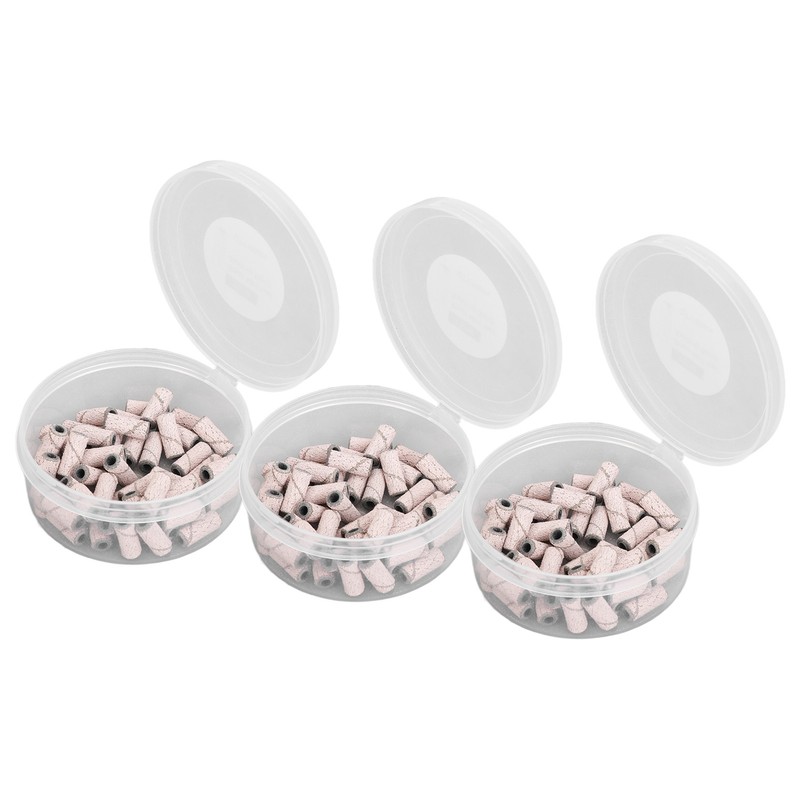 Nail Art Sanding Caps Dead Skin Removal Manicure Polishing Grinding