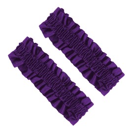 Purple Sleeve Garters,2 Pcs Vintage Anti Slip Sleeve Arm Band Holders for 1920s Mens Costume
