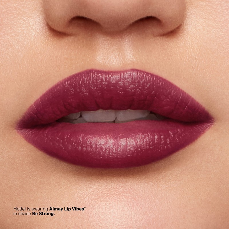 Almay Lip Vibes, Live Happy, 0.14 Ounce, cream lipstick