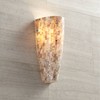 Mosaic Modern Vintage Wall Light Sconce Brushed Steel Hardwired 5"